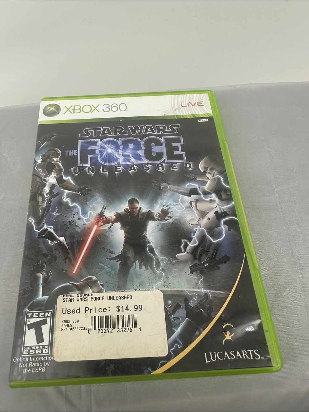XBOX 360 STAR WARS: THE FORCE UNLEASHED (Xbox 360)